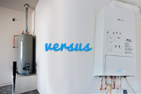 Traditional vs. Tankless Water Heaters